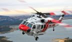 一架由加州消防局操作的S-70火鹰直升机可以运送消防员，从1000加仑(3785升)的腹部油罐向野火中洒水，并执行起重机救援。